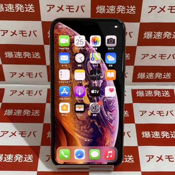 iPhoneXS SoftBank版SIMフリー 256GB MTE22J/A A2098 極美品-正面