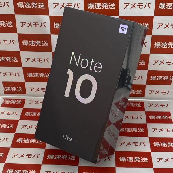Mi Note 10 Lite SIMフリー 64GB M2002F4LG-正面