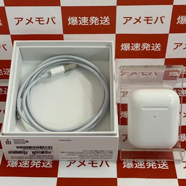 Apple AirPods 第2世代 with Wireless Charging Case MRXJ2J/A-正面