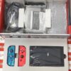 Nintendo Switch 2019年8月発売モデル Joy-Con(L)ネオンブルー/(R)ネオンレッド ほぼ新品-裏