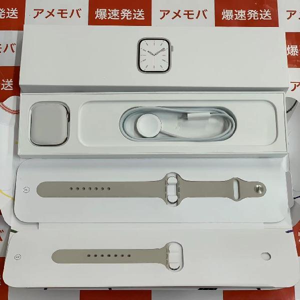 Apple Watch Series 7 GPS + Cellularモデル 45mm MKJQ3J/A A2478 ほぼ新品-正面