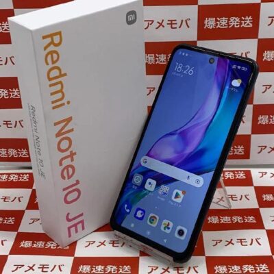Redmi Note 10 JE UQmobile 64GB SIMロック解除済み XIG02 未使用品