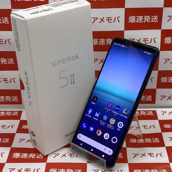 Xperia 5 II SIMフリー 256GB SIMロック解除済み XQ-AS42 新品同様-正面