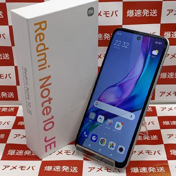 Redmi Note 10 JE XIG02 au 64GB SIMロック解除済み 未使用品-正面
