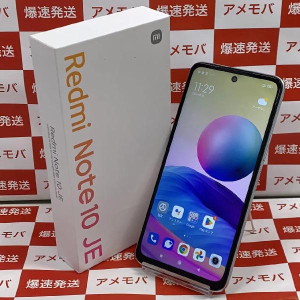 Redmi Note 10 JE XIG02 au 64GB SIMロック解除済み 極美品-正面