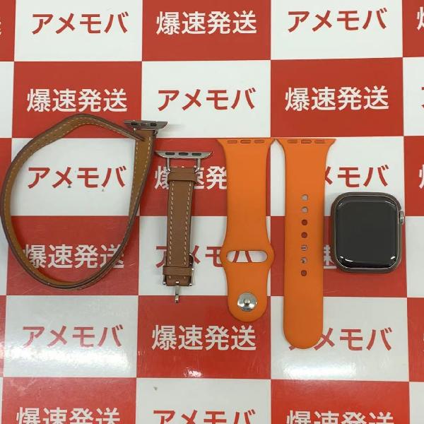 Apple Watch Series 7 GPS + Cellularモデル Hermes 41mm MKLY3J/A A2476 美品-正面