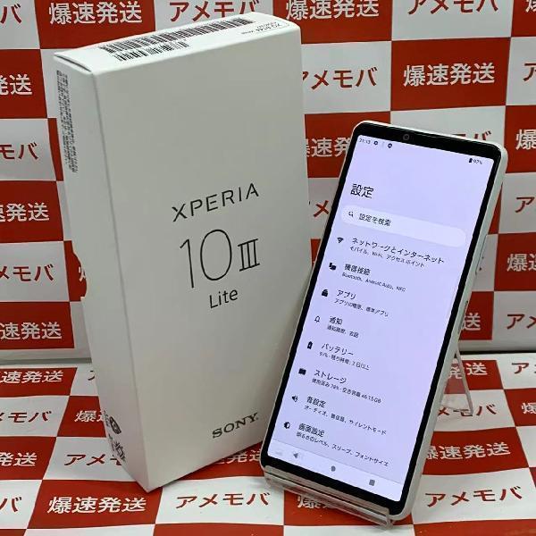 Xperia 10 III Lite SIMフリー 64GB SIMロック解除済み XQ-BT44 訳あり大特価-正面