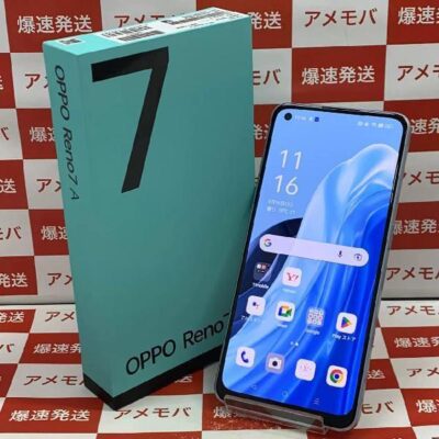 OPPO Reno7 A Y!mobile 128GB SIMロック解除済み A201OP ほぼ新品
